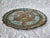 Traditional 1940s Italian Florentine Turquoise & Gold Gilt Round Tray For Sale - Image 3 of 5