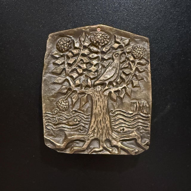 1960s Still Life Italian Bronze Art Framed Mid Century Modern For Sale - Image 5 of 7