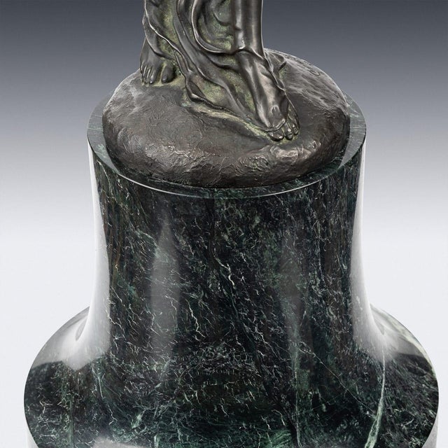 Charles Sykes, Rolls Royce Spirit of Ecstasy No.13, 1890s-1910s, Bronze For Sale - Image 15 of 18