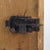 Antique Rustic Farmhouse Painted Bridal Cabinet, 1863 For Sale - Image 11 of 16