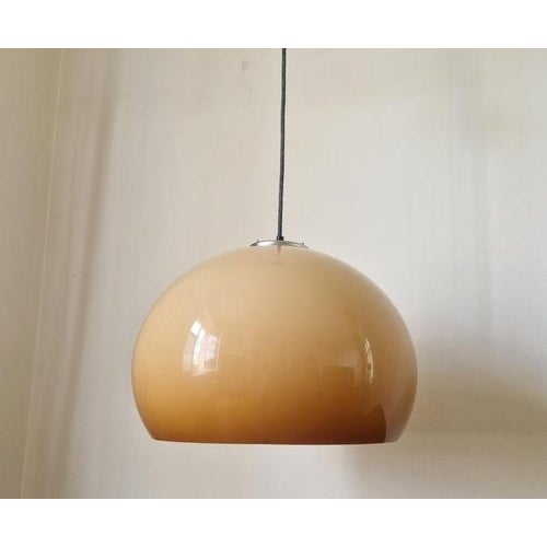 Large Mid-Century Pendant by Guzzini for Meblo, Italy, 1970s For Sale - Image 12 of 13