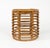Tito Agnoli Midcentury Modern Rattan and Bamboo Stool by Tito Agnoli, 1960s For Sale - Image 4 of 15
