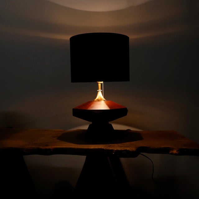 Mexican Mid 20th Century Mexican Modernist Table Lamps Attributed to Eugenio Escudero - a Pair For Sale - Image 3 of 18