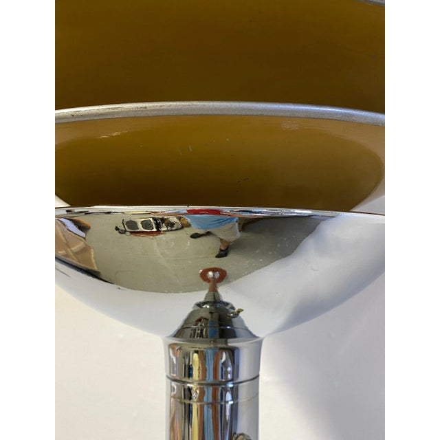 Metal Gilbert Rohde Torchiere for Mutual Sunset Lamp Co. For Sale - Image 7 of 13