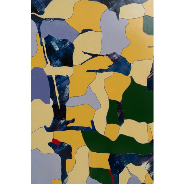 20th Century Belgian Artwork With Metal Frame By Rene Berdal For Sale - Image 12 of 18