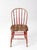 Antique Red Windsor Spindle Back Farmhouse Chair For Sale - Image 4 of 17