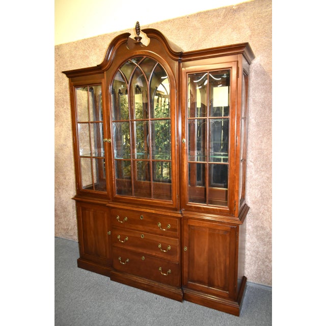 Vintage Two Piece Ethan Allen Traditional Style China W/Bubble