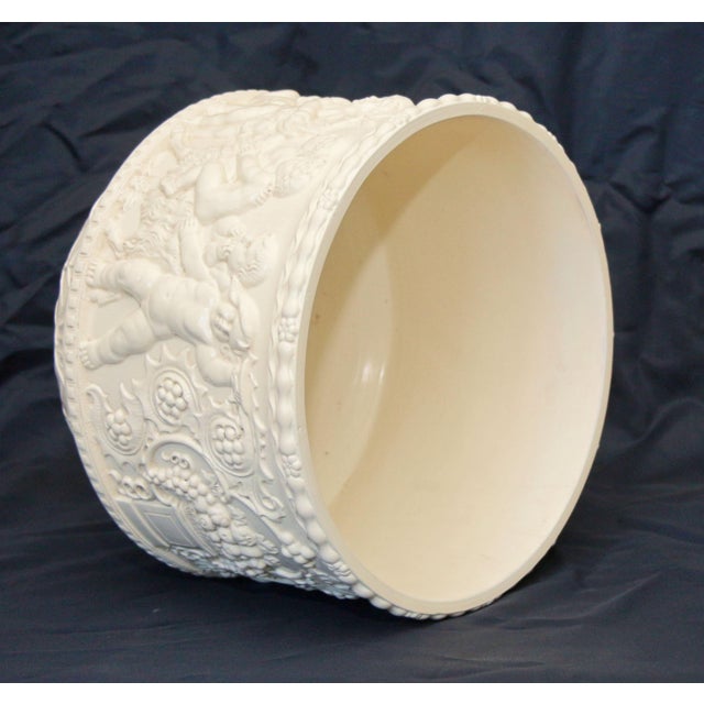 19th Century Large Ceramic Flower Pot from Eichwald, 1890s For Sale - Image 5 of 9