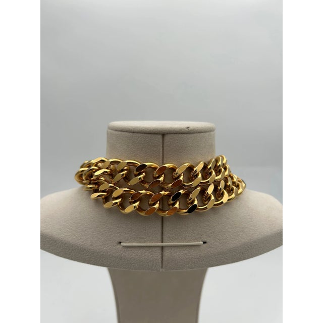 1990s Chanel Gold Toned Necklace/belt Coin Pendant 1990 For Sale - Image 5 of 7
