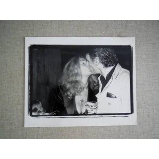 Fred McDarrah, Larry Rivers, Sylvia Miles Vintage Silver Gelatin Photograph Photo Print Pop Art, 1976 For Sale