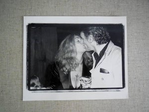 Fred McDarrah, Larry Rivers, Sylvia Miles Vintage Silver Gelatin Photograph Photo Print Pop Art, 1976