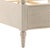 Beige White Ball Poster King Bed Frame For Sale - Image 8 of 8