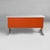 1970s Italian Orange Metal Sideboard by Ettore Sottsass for Olivetti, 1970s For Sale - Image 5 of 18