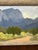 Vintage Signed Framed High Desert Plein Air Landscape Oil Painting For Sale - Image 4 of 16