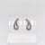 Vintage Georg Jensen Diamond & Sterling Silver Infinity Earrings - 2 Pieces For Sale - Image 11 of 12