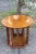 Wood Mid Century Modern Round Top Side End Lamp Table For Sale - Image 7 of 13