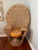 Wood Grand Vintage Rattan Peacock Chair For Sale - Image 7 of 7