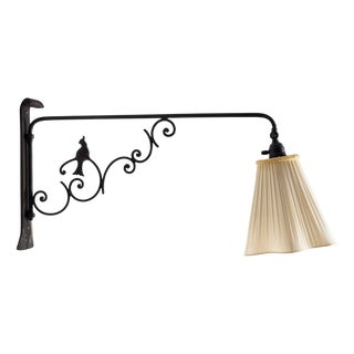 Vintage Swedish Wall Lamp, 1940s For Sale