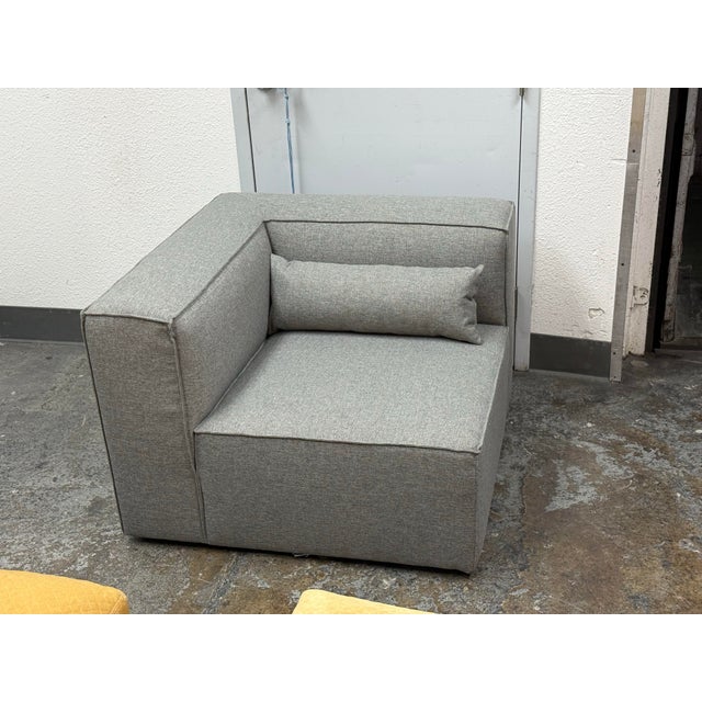 Design Plus Gallery presents the Mix Corner Chair from Gus Modern. This contemporary modular chair has a low-profile cube...
