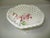 1960s Italian Ceramic Floral Pedestal Bowl For Sale - Image 5 of 7