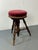 Metal Antique Victorian Adjustable Stool in Walnut, 1900s For Sale - Image 7 of 7