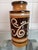 Vase with Flower Decoration from Scheurich Keramik, 1970s, in Flawless conditions. Designed 1970 to 1979 This piece has an...