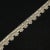 Pearly white rayon braid with a sheen. Made in Italy, 1” wide, by the yard, unused condition. Imported from Italy. This is...