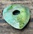 Vintage Green Ceramic Turtle Flower Frog For Sale - Image 13 of 15
