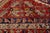Turkish Antique Turkish Anatolian Runner Rug With Triple Medallion Motif in Crimson and Indigo Wool For Sale - Image 3 of 9