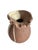 Vintage 1970s Signed Brutalist Art Studio Pottery Vase / Mid Century Stoneware Baluster Trumpet Drip Glaze Vase For Sale - Image 9 of 11