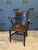 19th Century Antique Oak Desk Chair, 1890s For Sale - Image 5 of 7
