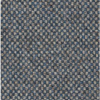 Rogers & Goffigon - 890018-04 - Tasket - Azurite - Lambswool - Wool - Small Check - Upholstery Fabric - 2 1/4 Yards For Sale