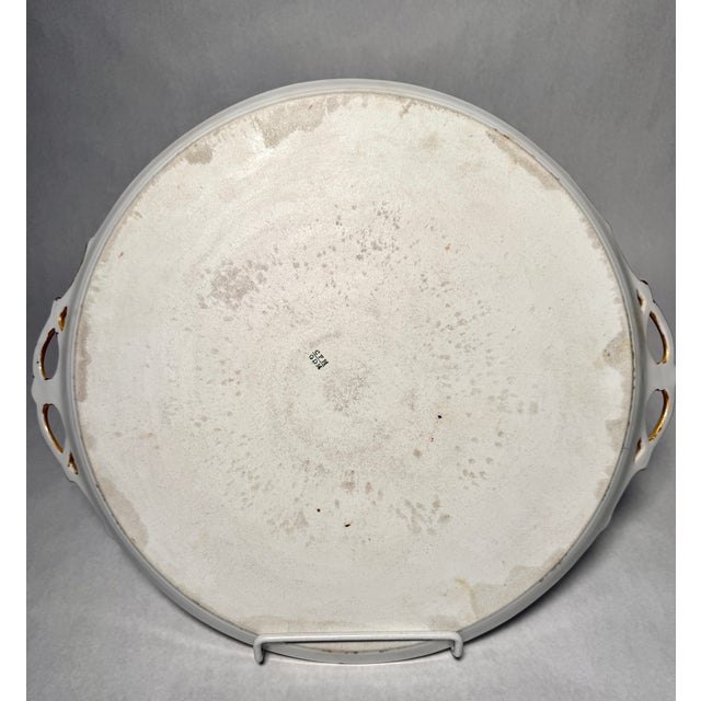 Antique French Limoges Porcelain Tray For Sale - Image 9 of 10