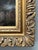 Wood Mid 20th Century Original Classical Landscape Oil Painting With River and Architectural Ruins - Signed For Sale - Image 7 of 11