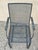 Mid 20th Century Modern Wrought Iron Metal Mesh Cantilever Garden Patio Chair - Pair For Sale - Image 4 of 10