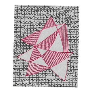 1970s William Davis Miniature Modern Drawing For Sale