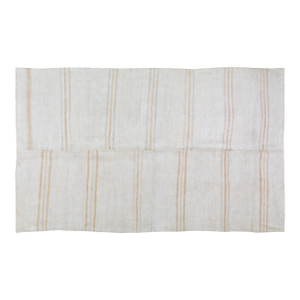 Vintage Turkish Flatweave Hemp Rug, 6'4''x10'7''