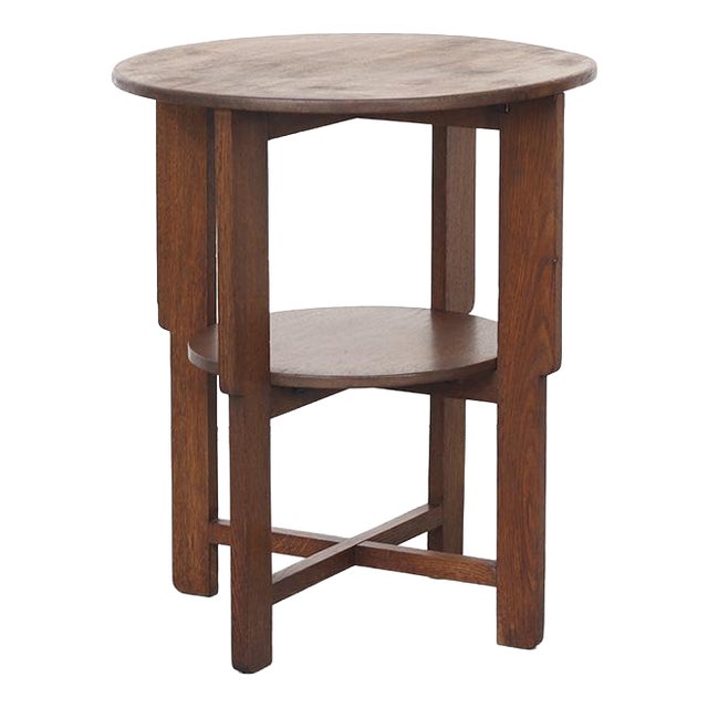 Dutch Art Deco Side Table For Sale