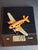 Share Vintage 1930s Hubley Cast Iron Tat Nc-491 Dual Prop Airplane Toy Orange Nickel For Sale - Image 13 of 15