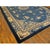 Late 19th Century 1880s Classic Floral Deco Medallion Design Light Blue Antique Chinese Peking Rug For Sale - Image 5 of 6