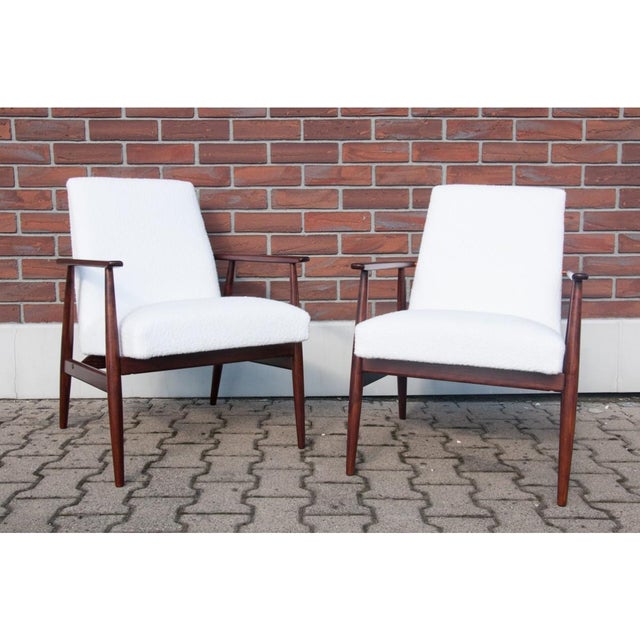 Model 300-190 Armchairs by H. Lis for Lisek, Poland, 1960s, Set of 2 For Sale - Image 11 of 11