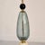 Metal Pair of 1980s Green Murano Glass Lamps, Italy For Sale - Image 7 of 10