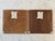 Vintage Italian Florentine Square Wall Plaques - A Pair For Sale - Image 10 of 12
