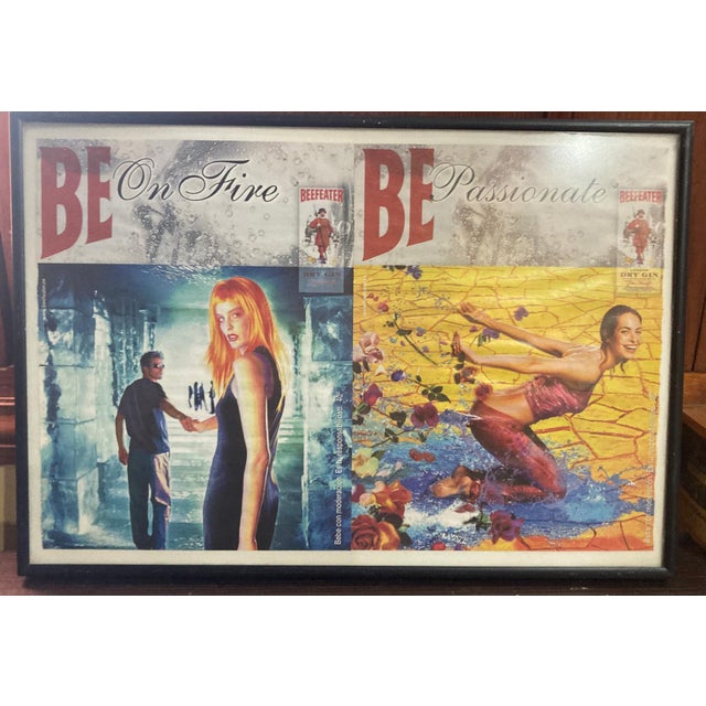 Beverage Advertisements, 1990s, Set of 7 For Sale - Image 9 of 10