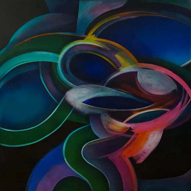 Untitled Painting by Larry Dean Soule 1987 For Sale