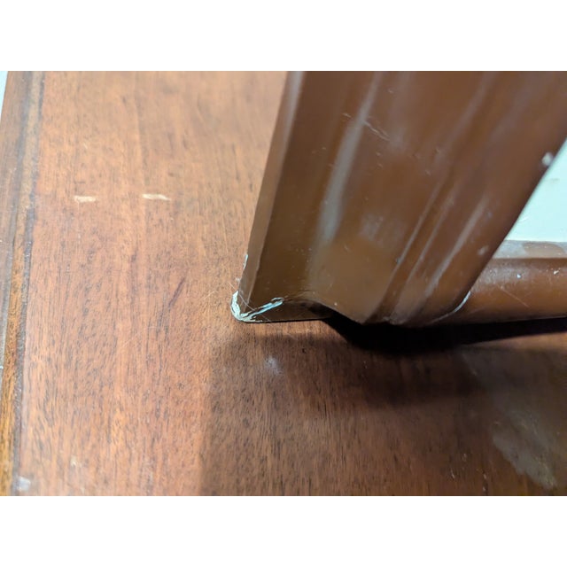 Brass VTG Ecuador Signed J.Rafael Painting Couple Embracing Hand Crafted Guayasamin S For Sale - Image 8 of 9