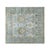 10x14 Gray Hand-Knotted Wool Framed Rosettes Geometric Modern Carpet Rug For Sale - Image 10 of 10