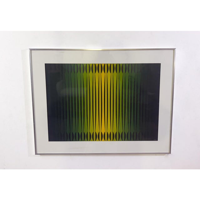 1970s Dordevic Miodrag, Abstract Composition, Gouache on Paper, 1970 For Sale - Image 5 of 6
