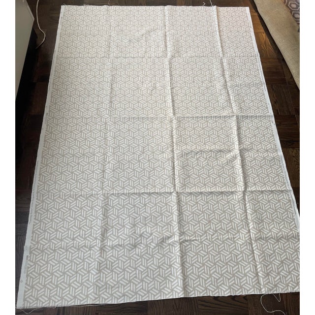 Schumacher Miles Redd Tumbling Blocks 2+ Yards Fabric For Sale - Image 10 of 11