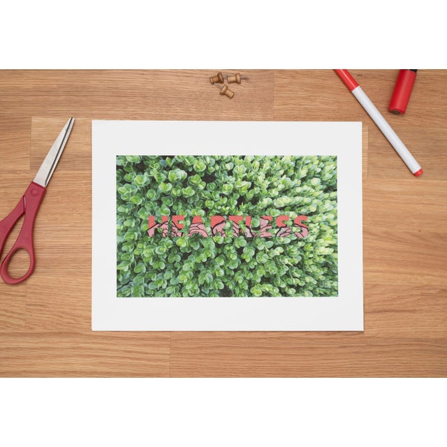 Heartless (Fontana), 2020 Archival pigment print, auction catalog, ink, and vellum Image 5 7/8 x 9 inches, Paper 11 x 8...